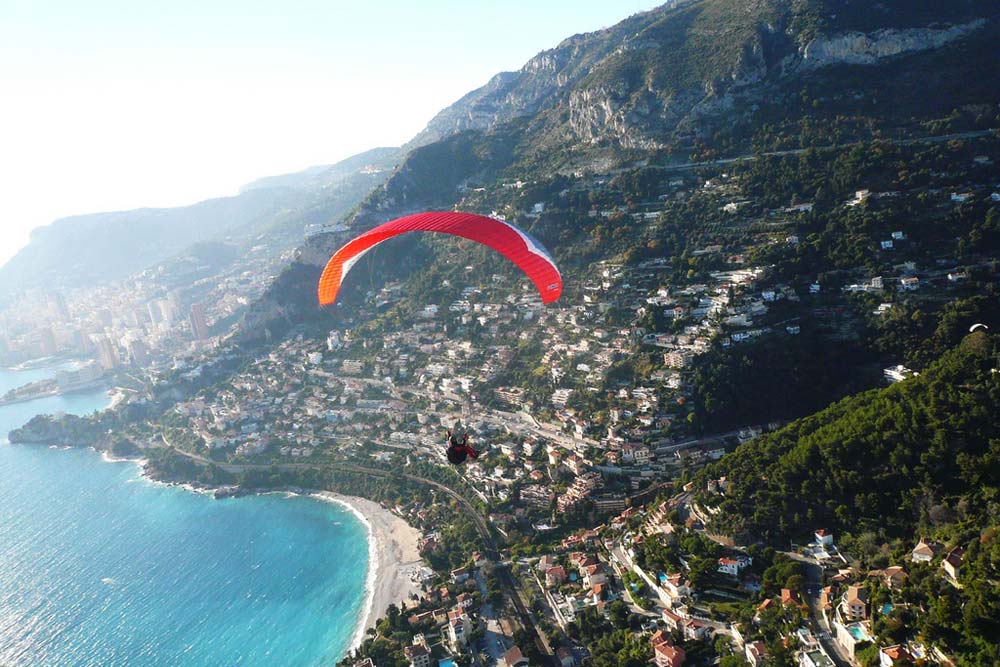 Paragliding Cote d'Azur
